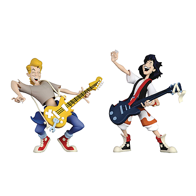 ESTATUA TOONY CLASSICS 6' ACTION BILL AND TED NECA