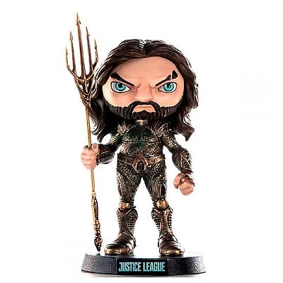 ESTATUA AQUAMAN MINI CO. JUSTICE LEAGUE IRON STUDIOS