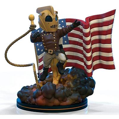 ESTATUA THE ROCKETEER Q FIG ELITE QUANTUM MECHANIX