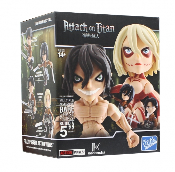 MINI FIGURA ATTACK ON TITAN BLIND MANGA EDITION THE LOYAL SUBJECTS
