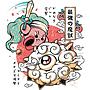 POLERA KIRBY JAPAN BLANCA BY ILUSTRATA - GKZ