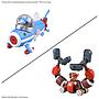 CHOPPER ROBOT 3&5(CHOPPER SUBMARINE&CHOPPER CRANE)