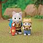 SET DE EXPLORADORES, BEBE GATO LATTE Y HERMANO
