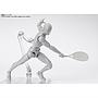 FIGURA ACCION S.H.FIGUARTS BODY KUN SPORTS EDITION DX SET GRAY COLOR VER. TAMASHII NATIONS