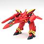 HG 1/100 VF-19 CUSTOM FIRE VALKYRIE WITH SOUND BOOSTER BANDAI HOBBY