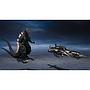 S.H.MONSTERARTS GODZILLA [2004] HEAT RAY VER. VS NEW GOTENGO TAMASHII NATIONS