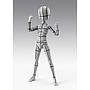 S.H.Figuarts BODY-KUN -KEN SUGIMORI- Edition -WIREFRAME-(Gray Color Ver.)  TAMASHII NATIONS