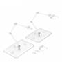 BASE ACTION BASE 6 CLEAR COLOR  BANDAI HOBBY