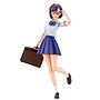 MODEL KIT KOYOMI TAKANASHI RYOBU HIGH SCHOOL SUMMER CLOTHES DREAMING STYLE TRUE SAPPHIRE KOTOBUKIYA