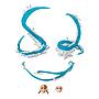 S.H.FIGUARTS TANJIRO KAMADO AND GIYU TOMIOKA WATER BREATHING EFFECT SET TAMASHII NATIONS